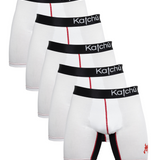 Premium Bamboo Briefs Weekly Work Bundle (White)